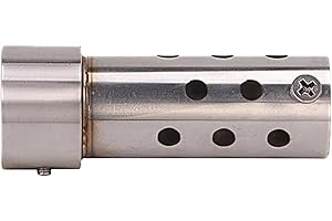 FIYFIOW Tuyau Silencieux Moto Extrémité Universelle DB Killer 20mm 30mm pour Silencieux D'échappement De Moto Bruit Sonore Silencieux D'échappement (Couleur : 30mm)