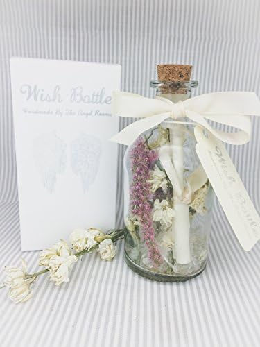 Spring Bloom Wish Bottle / Message in a Bottle - Large