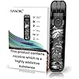 SMOK NOVO 4 Vaping Kit, Compact 25W Pod System, Compatible with LP1 Coils, Sleek & Portable for On-the-Go, 2mL Capacity, E Cigarette, E Cig, Starter Kit, No Nicotine (Fluid Black Grey)