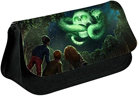 Harry Potter Printed Design Pencil Case Makeup Bag for Stationary/School/College/Cosmetic - 0049