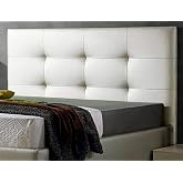 DecorQUALITY ED Headboard Bed 105 cm Padded Upholstered Headboard Leatherette Comfortable Modern and Resistant Mod. Texas All