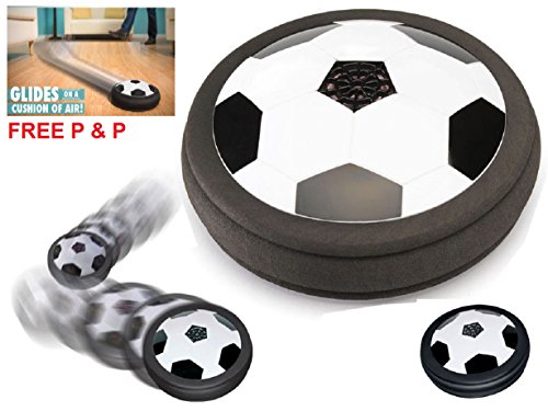 FiNeWaY@ AIR POWER SOCCER DISK CHILDREN'S HOVER GLIDE FOOTBALL DISC INDOOR OR OUTDOOR TOY by LIVIVO