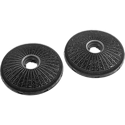 Zanussi ECFB02 Filtre de hotte Accessoire pour Cloche de cuisinière - Accessoire pour cheminée (Filtre de hotte, Noir, Fibre de carbone, Zanussi, Zanussi, zhc92462XA, zhc62462XA, 190 mm