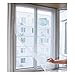 Caltrad White Window Screen Mesh Net Insect Fly Bug Mosquito -- 4.2 ft X 4.9 ft -- Can be cut down to size