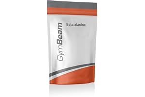GymBeam Beta Alanina in Polvere Pura 100%, 1500mg per Dose, Aumenta la Formazione di Carnosina, Impedisce la Produzione di Acido Lattico nei Muscoli, Adatto per Sport di Forza (Lemon-Lime, 500 g)