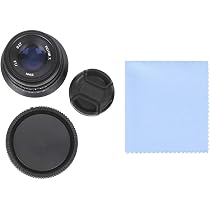 35 Mm F1.6 Objektiv Mit C-Mount – Manueller Festfokus, 12 Blendenblätter, Aluminiumlegierung