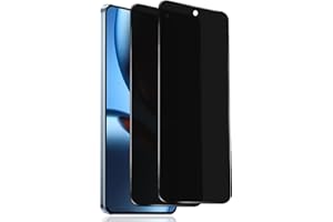 Euukzzea 2 Pezzi Privacy Vetro Temperato per Realme GT 7 / Realme GT 7T 5G, Anti-Spy Pellicola Protettiva, Durezza 9H, Anti-Graffio, Senza Bolle, Anti-Spia protezione schermo