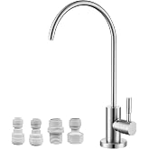 Reverse Osmosis Tap, UCMDA Kitchen Faucet for Stainless Steel, 360&deg; Rotate, Reverse Osmosis Tap with 4 Tap Adapter Fits Most