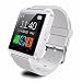 Felix U8 Bluetooth smart watch Compatible with IOS and Android (White) RS.699.00
