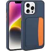 Aksesuarcim Apple iPhone 16 Pro ile Uyumlu Kılıf Silikon Deri G&ouml;r&uuml;n&uuml;ml&uuml; C&uuml;zdan Kartlıklı Darbe Korumalı Yeni Tarz Kapak Laciv