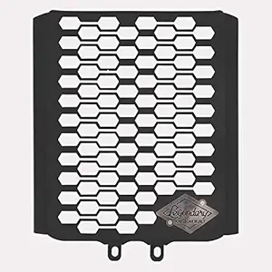 Legundary Square Radiator Grill (Matte Black) for Interceptor 650 & Continental GT 650