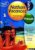 Image de Français de la 5e vers la 4e Nathan vacances