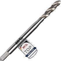 Maschio A Scanalature Diritte HSS M12x1.25 | Per Filettare Fori Passanti | In Acciaio Ad Alta Velocit&agrave;