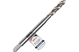 AM-Zerspanungstechnik Gewindeschneider M3-M30 | Hochwertiger Gewindebohrer | Universeller Sacklochgewindebohrer Handgewindebohrer & Maschinengewindebohrer in Einem - Sackloch HSSE, M3 x 0,5