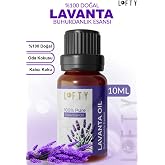 Lofty Lavanta Saf U&ccedil;ucu Yağ (10ml) -%100 Doğal Esansiyel Yağ | Uyku, Rahatlama ve Aromaterapi İ&ccedil;in Buhurdanlık ve Dif&uuml;z&ouml;r Yağ