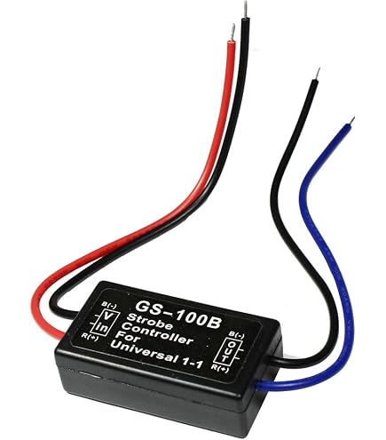 Vehicle Brake Light Flasher Module. Safety Flash Light Alert