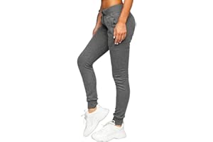 BOLF Mujer Pantalón Deportivo Pantalones De Chándal Jogger Pantalones Holgados de Algodón Entrenamiento Fitness Jogging Slim Fit Estilo Urbano [F6F]