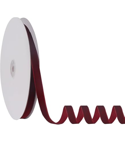 Nastro Per Tessitura Jacquard 10 Metri – Larghezza 20 Mm, Colore Bordeaux Con Lurex Argento – 85% Poliestere, 15% Nylon - 4