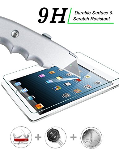 Neue iPad 9,7 Zoll 2017/iPad pro 9,7 Zoll/iPad Air 2/iPad Air Schutzfolie [2 Stück], Yoozon Panzerglas Panzerfolie Hartglas Displayschutzglas für Apple iPad Air, iPad Air 2, iPad pro 9,7 Zoll, iPad 9,7 Zoll - 3