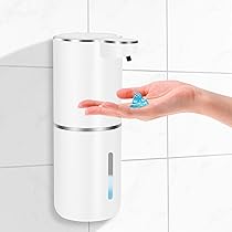 Dispenser Sapone Elettrico Con Sensore - Ricaricabile USB Da 380ml Per Bagno E Cucina - Foto 9