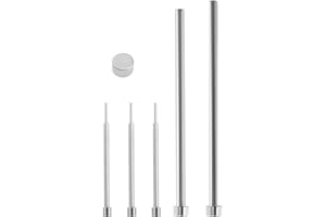 Young Wolf Set of 5 Car Key Remote Pin Blade Pin Removal Tool with Magnet Car Flip-Key Pin Folding Remote Quick Remover Installation Repair Tool