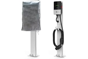 LOTHID Wallbox - Copertura impermeabile per stazione di ricarica per auto, impermeabile, antipolvere, per esterni (tipo di colonna: 70 x 35 x 25 cm)