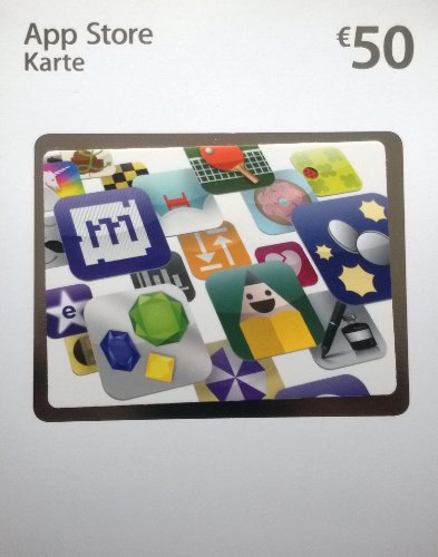 Preisvergleich Produktbild AppStore Karte 50 €