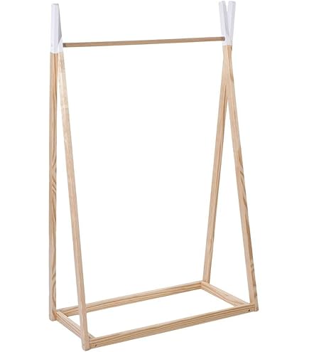 Relaxdays kledinghangers kinderen, set van 20, met 360° draaibare haak, hout, HxB Relaxdays kledinghangers kinderen, set van 20, met 360° draaibare haak, hout, HxB