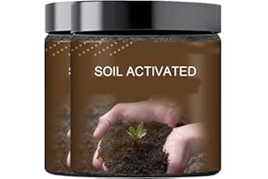 XUMINNY Soil Activator, Soil Activated Treasure, Loosens The Soil & Improved Fertilizer Efficiency, Soil Amendments, Plant Flower Fertilizer Activator (2pcs)