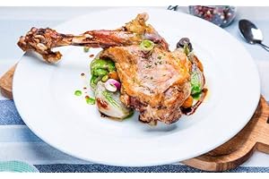 Corsevilla - Pierna de Cordero Asado - Barbacoa - Carne - Gourmet - Calidad - Sin Gluten - Sin Lactosa - Lista para calentar y servir. (900g. aprox.)