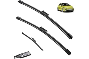AUTOPIXL Zestaw piór wycieraczek przednich i tylnych kompatybilny z VW Golf 8 2020-2024 Szczotki przeciwdeszczowe szyby przedniej samochodu 26"+18"+10"