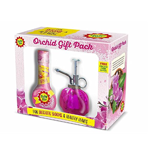 Baby Bio Orchid Set de regalo unidades 175 ml alimentos + orquídea Mister + Guía de Atención