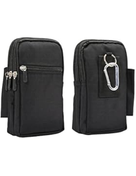 Umhängetasche Kleine, Phone Tasche Rosa Schleife Praktische Tactical Wasserabweisende Hüfttasche Handy Tasche...