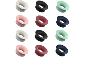 Gehanico 12 Stück Loop-Ohrstöpsel Stummschaltung Stummschaltung Packung für Loop-Ohrstöpsel Loop-Ohrstöpsel tägliche Kontrolle Bündel für Loop-Ohrstöpsel Loop-Ohrstöpsel 5 dB Rauschunterdrückung