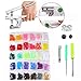 Produktbild HTAIYN 600 Stücke Verschluss Snap Kit T5 Druckknöpfe Zangen Helfer Handheld Nähwerkzeug Popular