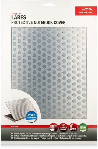 Speedlink Lares M Notebook Cover 38,1 cm (15 Zoll) (Aufkleber/Schutzfolie, zuschneidbar, 33x23cm, Metall-Optik) - 3