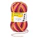 Produktbild REGIA 6-fädig Color 9801285-06368 fire Handstrickgarn, Sockengarn, 150g Knäuel