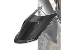 N/A GENERIC Front Wheel Fender Hugger Extension Plate For BMW R1200GS LC R1250GS ADV 2013-2022 Motorcycle Mudguard Extender Splash Guard Panel, Black