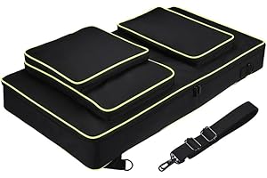 Meijunter Controller DJ Custodia Compatibile con Pioneer DJ DDJ-FLX10/DDJ-1000/DDJ-1000SRT/AlphaTheta DDJ-GRV6 Borsa di Stoccaggio per Controller DJ Portatile con Tracolla