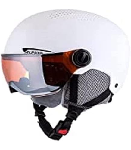 Atomic Savor Visor Stereo Casque De Ski Unisexe Adulte, Blanc, Taille S (51-55cm)