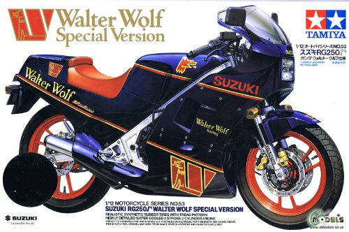 Preisvergleich Produktbild TAMIYA - 14053 - Modellbau - Suzuki RG250 - Walter Wolf - Maßstab 1: 12