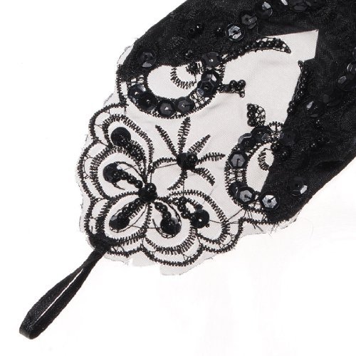 Hosaire 1 Stück Spitzenhandschuhe Mode Sexy Venezianische Maskerade Augenmaske Lace gloves - 5