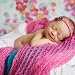 Ouneed Cute 4 PC Newborn Photography Basket Filler Wheat Donut Posing Props Baby Pillow