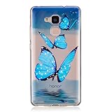 Huawei Honor 5C Case, BONROY® Huawei Honor 5C Fashion painting pattern Case Bumper Transparent Soft Gel Shockproof Case Resist Protection Shell for Huawei Honor 5C