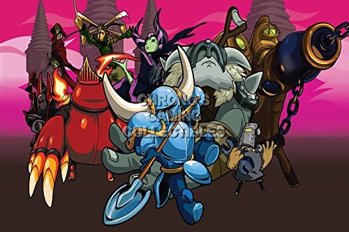 CGC Huge Poster GLOSSY FINISH - Shovel Knight - PS3 PS4 XBOX 360 ONE Nintendo 3DS WII U - SHK008 (24" x 36" (61cm x 91.5cm))