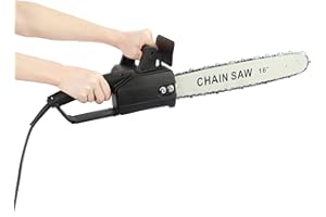 TINYSIRY 2600W / 220V Electric Chainsaw,16" Bar Powerful Corded Chain Saw,Handheld Chainsaw Woodworking Tools for Garden Trees Pruning Wood Cutting