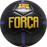 Fussball - Ball - Gr. 5 - Fc Barcelona - Barca - Forca - schwarz - matt