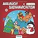 Malbuch Weihnachten ab 3 Jahren: Ein schönes Weihnachtsfest mit Nikolaus & Co. Kinder Malbuch zum Malen, Kritzeln und Sammeln. Für Mädchen und Jungen. by