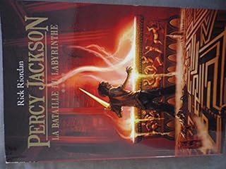 jaquette livre Percy Jackson- La bataille du labyrinthe