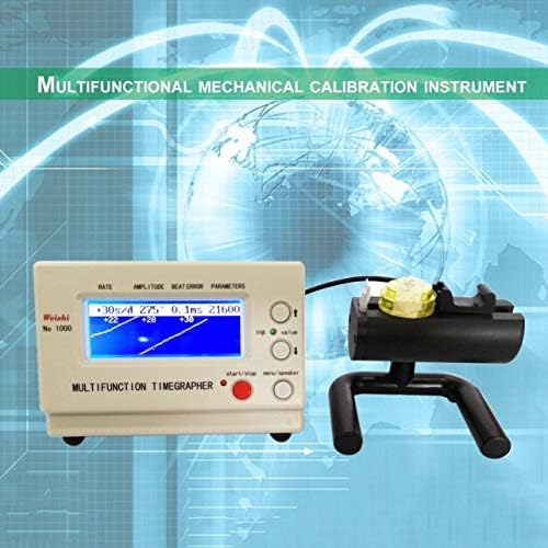 Mechanical clock tester timegraph clock timing machine tester repair tools (colour: white)